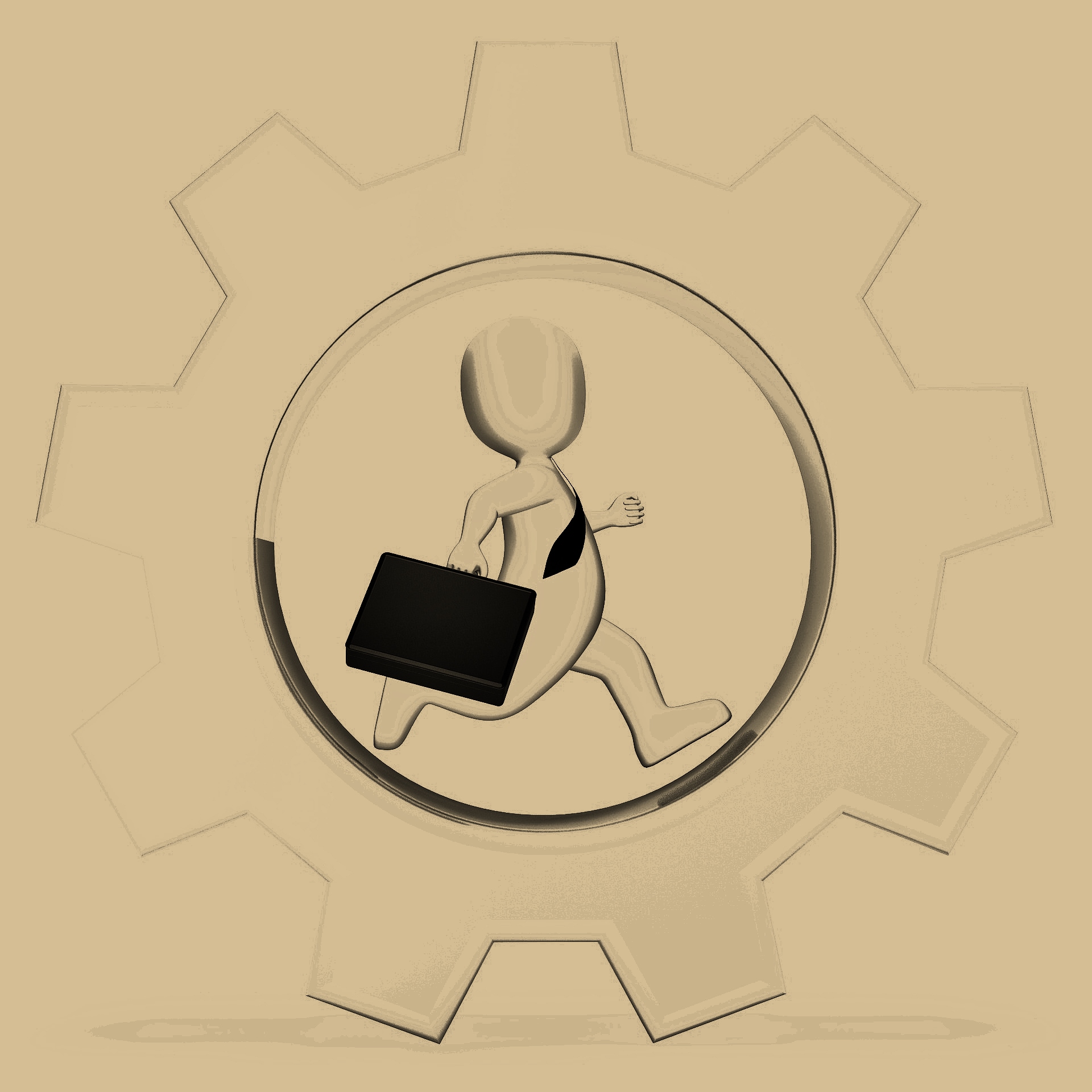 The harsh reality of worklife: the 8-5 grind truly is a rat race…