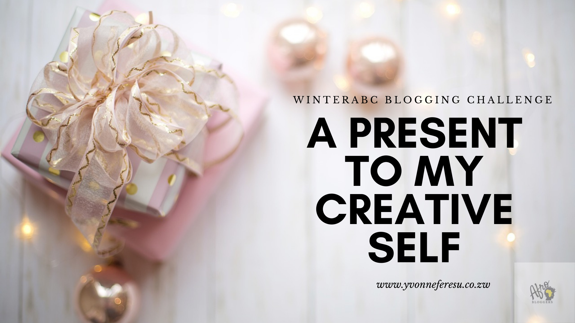 The images shows a present wrapped in pink paper and pretty bow