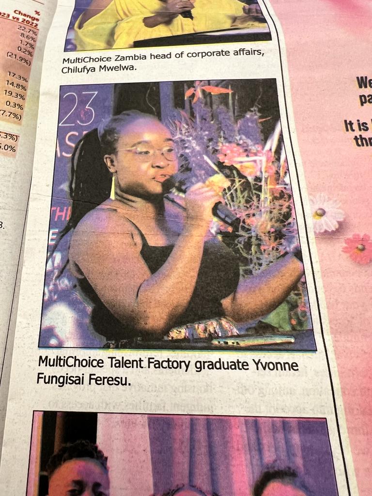 me in newspaper